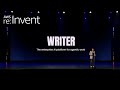 AWS re:Invent 2025 - Customer Keynote WRITER