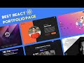 24 Best Free, Open Source React Portfolio Website Templates