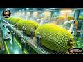 Inside the 50,000 LB Jackfruit shells|The HYPNOTIC Shredding of Modern  Factory Files