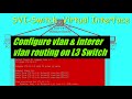 How to Configure vlan and Inter vlan Routing on L3 Switch | CCNA_CCNP-Switching