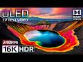 The Ultimate OLED Test | 16K HDR 240fps Dolby Vision (8K 4K TV Demo)