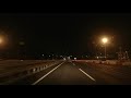 ASMR Highway Driving at Night (No Talking, No Music) - Busan to Seoul, Korea