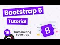 Bootstrap 5 Crash Course Tutorial #19 - Customizing Bootstrap