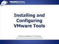 Installing \u0026 Configuring VMware Tools | VMware vSphere