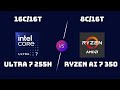 Ultra 7 255H vs Ryzen AI 7 350 – Arrow Lake H vs Krackan Point Laptop CPU Showdown
