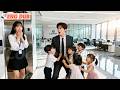 Single Mom Brought Kids To Work, And Kids Ran Over, hugged CEO, Called him \