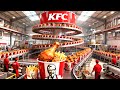 Inside the KFC Factory: From Fresh Chicken to the Most Perfect Crispy (Full Process)