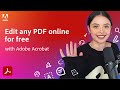 How to Edit a PDF | Adobe Acrobat Tutorial