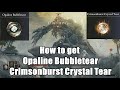 How to get Opaline Bubbletear and Crimsonburst Crystal Tear l Elden Ring