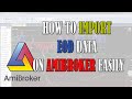 HOW CAN WE IMPORT EOD DATA ON AMIBROKER EASILY (HINDI)
