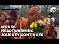 Venerable Monks touch hearts during Walk for Peace in Virginia en route to DC