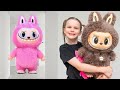 Labubu Dolls Playtime | Dasha and Stephi Want the Same Toys and Play Together