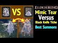 Elden Ring: Black Knife Tiche vs Mimic Tear - Best Spirit Ashes Comparison (Clone versus Summon)