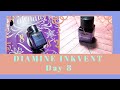 Diamine Inkvent Calendar 2023 |  Day 8 Jacaranda | Ink Drawing