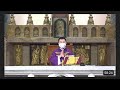 Ash Wednesday at the Manila Cathedral - February 17 , 2021 (7:30 am )
