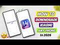 How To Downgrade HyperOS To MiUi Version | How To Downgrade Xiaomi Phones | HyperOS To MiUi Version