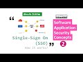 [2] Single-Sign On (SSO) Explained - Application Security - Telugu - సాఫ్ట్వేర్ సెక్యూరిటీ తెలుగులో