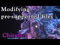 Modify pre-supported files for 3D printing miniature Patreons for MAX benefit