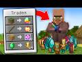 I Made Villagers Trade OP Items in Minecraft...