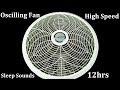 Oscillating Fan High Speed 12hrs \