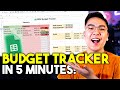 EASY Budget \u0026 Expense Tracker with Google Sheets! *FULL TUTORIAL*