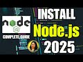 How to install Node.js in Windows 10/11 [2025 Update] | Download \u0026 Run Node.js in Easy Steps 🚀