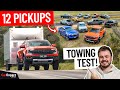 Pickup towing test: Top 12 trucks compared in tough ute tests to find the best!