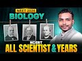NCERT Biology All Scientists \u0026 Years | NEET 2026 | Aman Parashar Sir