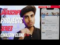 How To make LinkedIn clone by HTML, CSS, \u0026 JavaScript | Project # 4 | Digital Web Galaxy