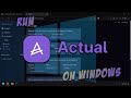 Install Actual Budget - Open Source Finance Management - on Windows