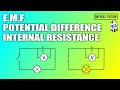 E.m.f. vs Potential Difference \u0026 Internal Resistance