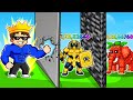I SPENT $965,756 ROBUX TO BREAK THE BEDROCK WALL IN GET STRONG FOR BRAINROTS ROBLOX