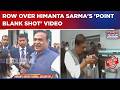 BJP Posts Video Showing Himanta Biswa Sarma Shooting Targets Wearing Muslim Caps, Congress Hits Back