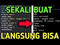 CARA MUDAH MEMBUAT BIODATA DI APLIKASI PASCAL N-IDE