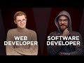 Software developer vs web developer - what's the difference?