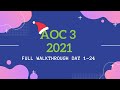 Advent of Cyber 3 (2021) tryhackme |  Full Walkthrough Day 1-24 THM AOC 2021