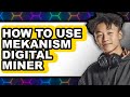 How to Use Mekanism Digital Miner (only Way)