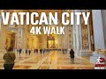 Vatican City 🇻🇦 4K Walking Tour | St. Peter’s Basilica \u0026 Sistine Chapel (2022)