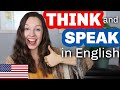 THINK and SPEAK in English: your daily routine