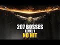 Elden Ring: All 207 Bosses [Lvl1, No hit]