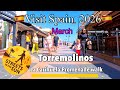 🚶‍♂️Torremolinos 🇪🇸 Walking video  | La Carihuela Promenade relaxing walk in March  2026 ☀️