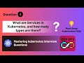 How to Answer Kubernetes Interview Question on Service and Types | Kubernetes FAQS | Question 04