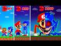 Super Mario Bros., But 999 Moons Turn Mario \u0026 Sonic Into MARIO SHIN SONIC TAPES