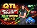 QTI इंडिकेटर का मुफ़्त आजीवन उपयोग 🎯 | इंट्राडे और स्विंग ट्रेडिंग के लिए सर्वश्रेष्ठ ट्रेडिंगव्य...