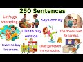 250 Daily Use English Sentences | Learn English | Simple Daily English Sentence | Spoken English