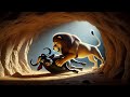 The Old Lion and the Clever Fox | Kids Story in English | Kids Hut Animated Stories
