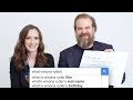 Winona Ryder \u0026 David Harbour Answer the Web's Most Searched Questions | WIRED