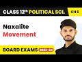 Class 12 Political Science Chapter 6 | Naxalite Movement - The Crisis of Democratic Order 2025-26