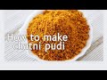chutney pudi.south Indian spices  चटणी पुडी ,पुडी चटणी dosa chutney
