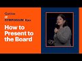 A Practical Approach to Presenting to the Board of Directors for CIOs